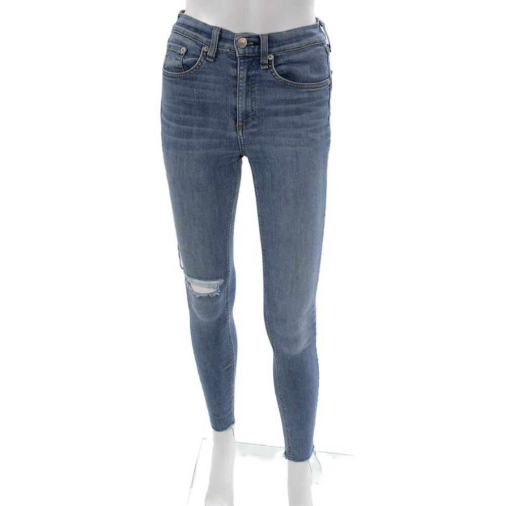 Rag & Bone Jean Womens Skinny Blue Jeans Size 25